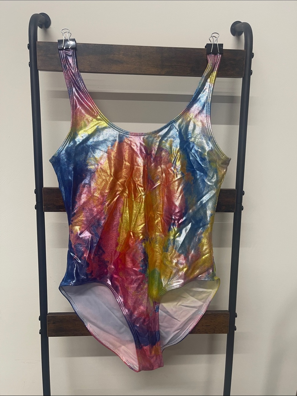 Shimmer Multicolor Womens One-Piece Swimsuit
